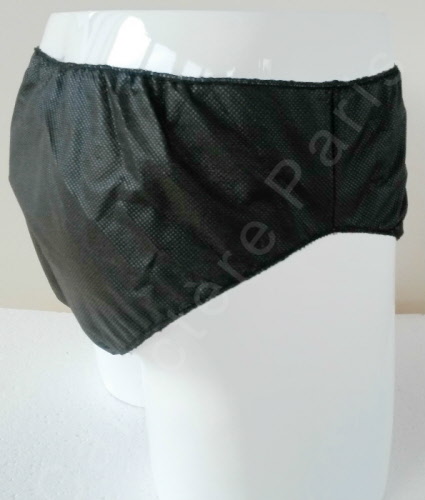 Culotte mixte noire – usage unique – du S au 8XL