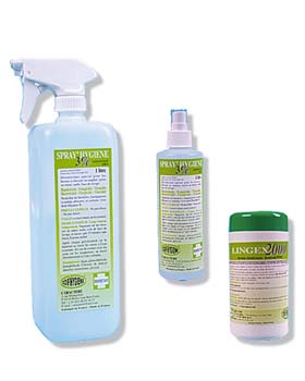 spray for disinfection in Beauty salons
