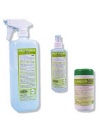 spray for disinfection in beauty salon