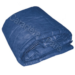couette jetable bleue