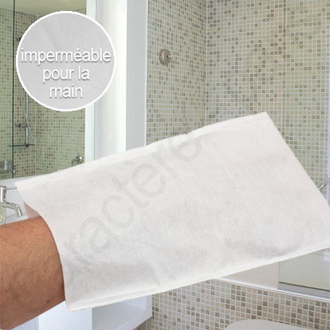 Gant de toilette version sport 5