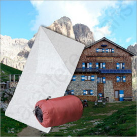 Sac de couchage à usage unique sac à viande ou sur-sac - 100 x 200 - Lot de 10 pièces 